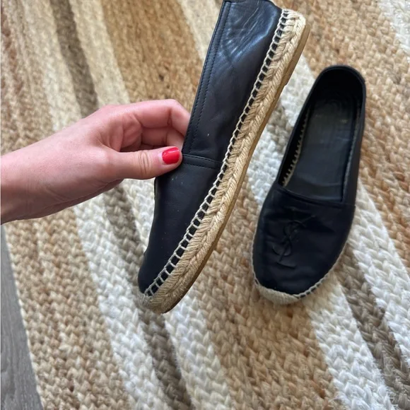 YSL Navy Espadrilles - Picture 4 of 6
